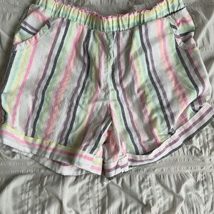 colorful wonder nation striped shorts